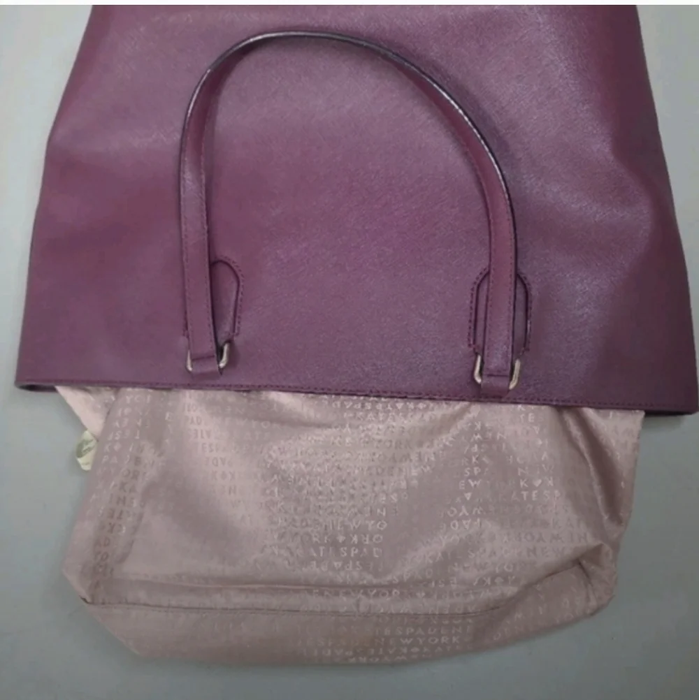 Kate Spade Deep Purple Tote Bag - Picture 8 of 9